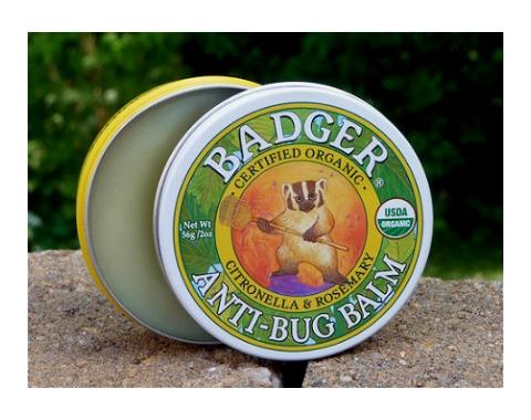 美国Badger天然草本虫防蚊膏 