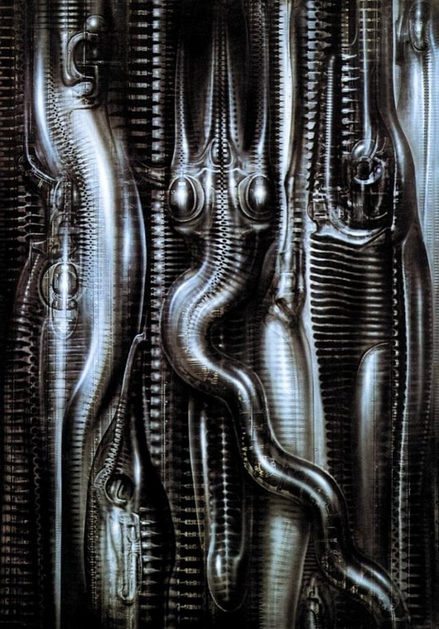 r.giger 黑暗美学插画作品(四) 插画艺术