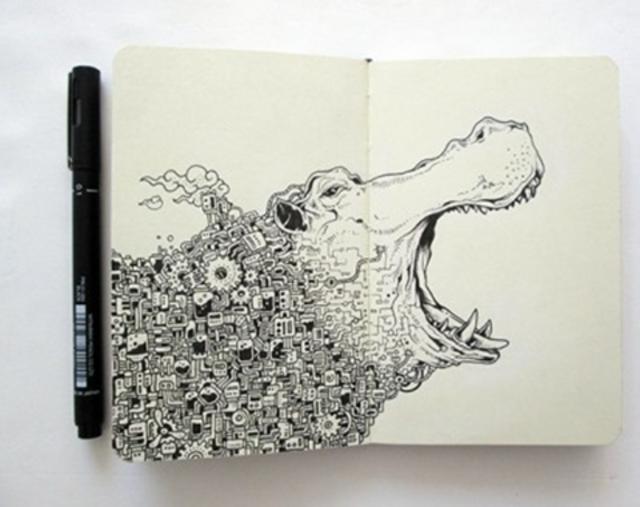 菲律宾插画师kerby rosanes作品