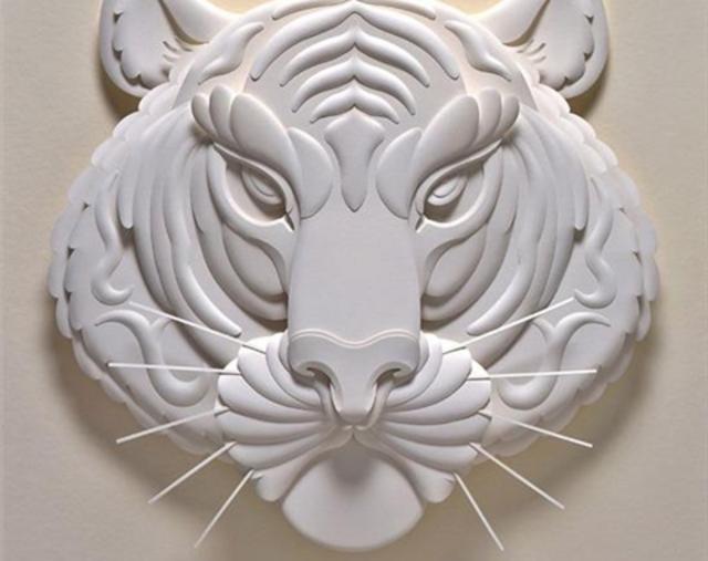 叹为观纸,jeff nishinaka纸雕作品摘选 - 锐意设计网